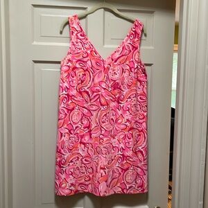Lilly Pulitzer Pink Pout Mango Salsa Dress